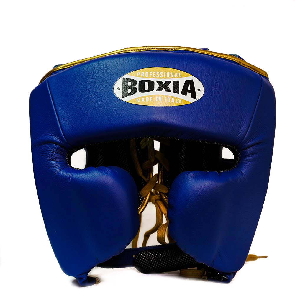 Challenge Boxing Headguard - Blue & Gold