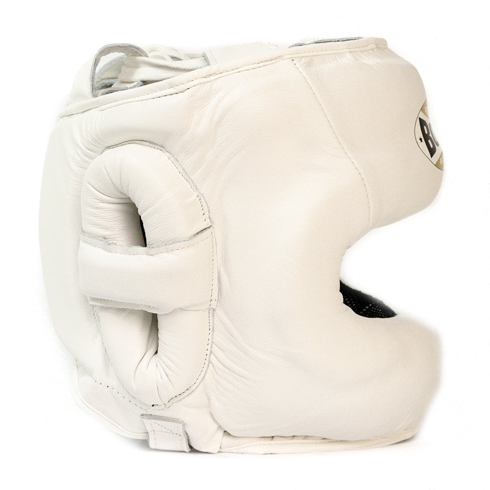 Superamerica Facebar Boxing Headguard - White