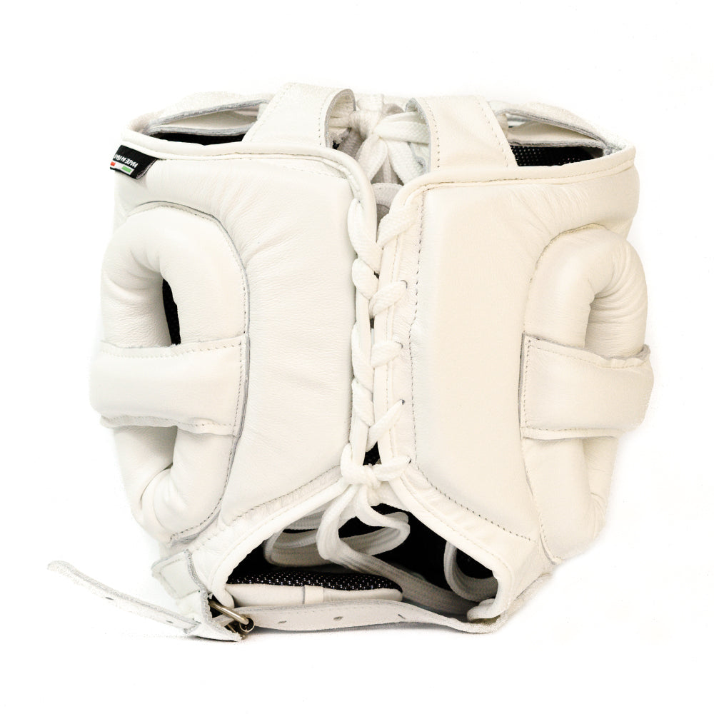 Superamerica Facebar Boxing Headguard - White