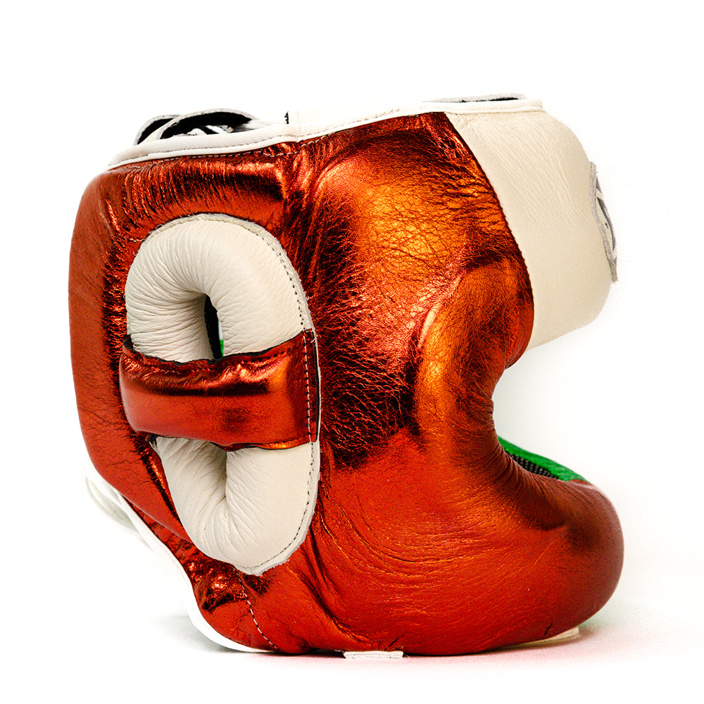 Superamerica Facebar Boxing Headguard - Tricolore Limited