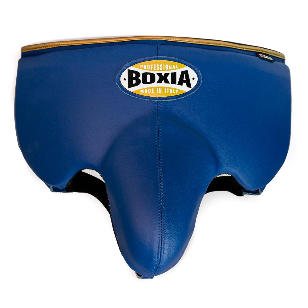 Protezione Boxing Groin Guard - Blue & Gold