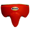 Protezione Men's Boxing Groin Guard - Red & Gold