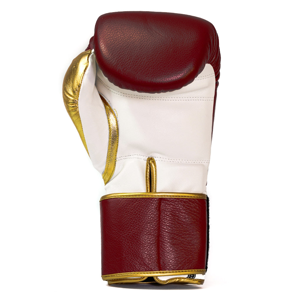 GBS IV - Boxing gloves - Deep Red and Gold