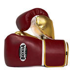 GBS IV - Boxing gloves - Deep Red and Gold