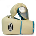 GBS IV - Boxing gloves - Cream, turquoise and silver
