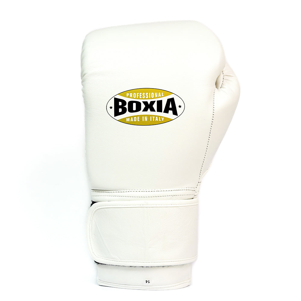 Gbs One - Boxing gloves with strap - White