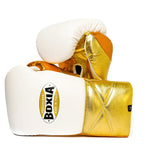 GTX - Sparring gloves with laces - Copper and Gold